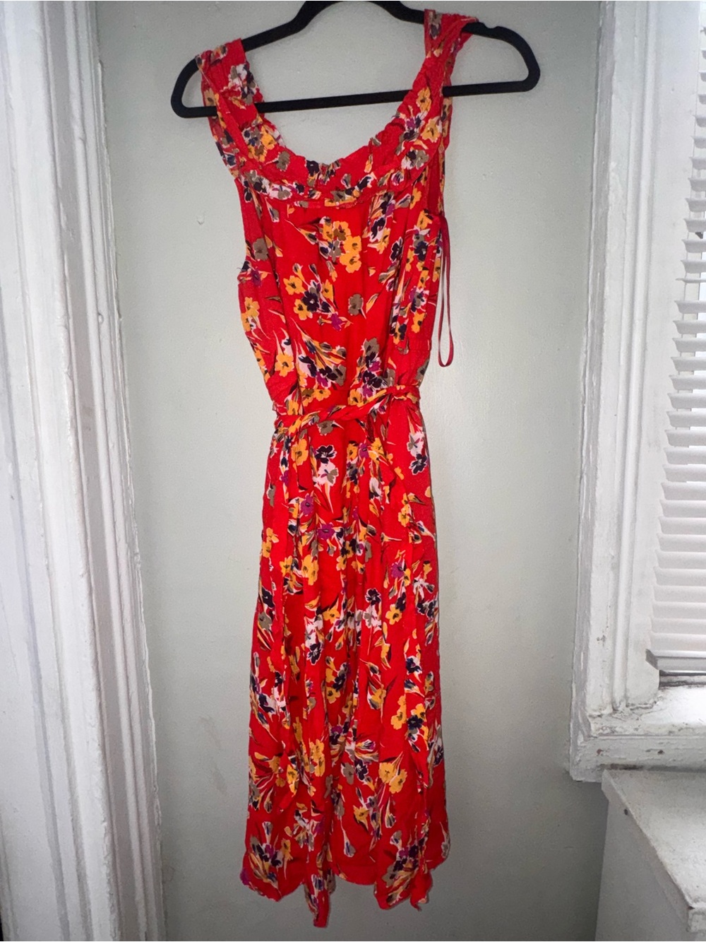 Anthropologie Conversations Capsule Floral Midi Dress — LIMITED EDITION 47/52 🌺